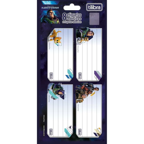 Etiqueta Adesiva Lightyear c/ 08und TILIBRA