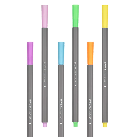 Caneta Hidrográfica Fineliner Pastel 0.4mm BRW