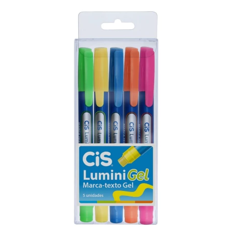 Kit Marca Texto Lumini Gel c/05und CIS