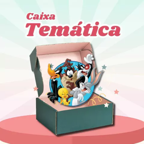 Caixa Temática Looney Tunes