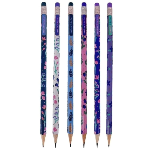 Lápis Preto HB Lilac Fields by Sof MOLIN