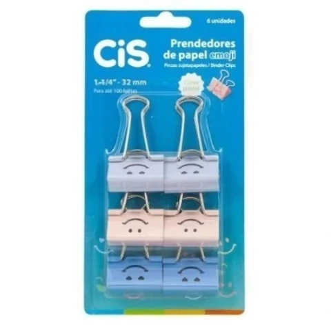 Prendedor Emoji 32mm c/ 06und CIS