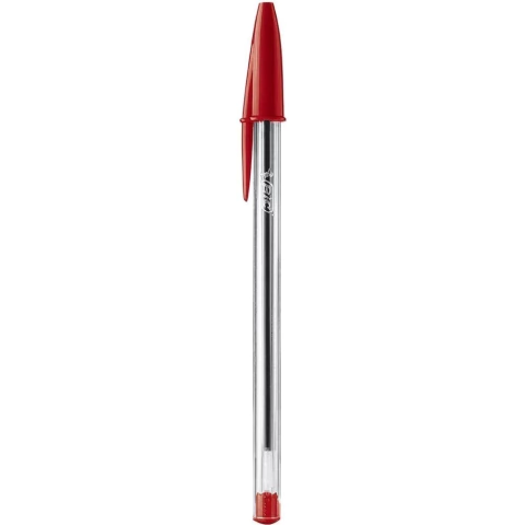 Caneta Esferográfica BIC Cristal Dura Mais Vermelha 1.0mm