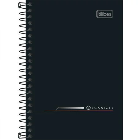 Caderneta Espiral Capa Flexível 1/8 (10x14,7cm) Organizer c/ 80fls TILIBRA