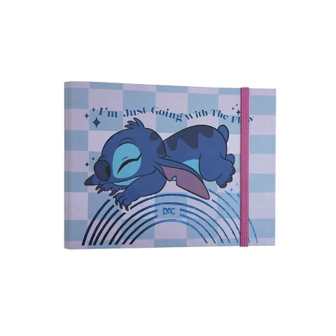 Mini Fichário Argolado Horizontal Stitch DAC