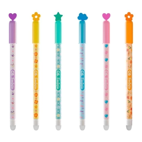 Caneta Gel Apagável 0.5mm Fantasia Sonhos CIS