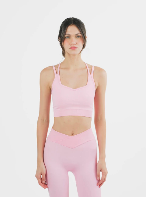 Strive Wave Top - Bubble Gum