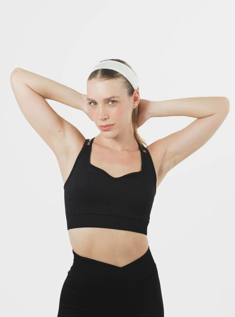 Strive Wave Top - Negro - comprar online