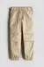 Jogger H&M puños beige