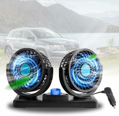 VENTILADOR DOBLE NOVA TURBOMAX PARA AUTO + 50% OFF - tienda online