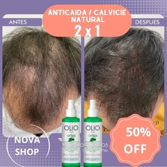 ANTICAIDA / ANTI CALVICIE 100% NATURUAL 2X1 + 50% OFF