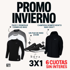 PACK X3 REMERAS + NIKE ZOOM + CAMPERA NIKE - comprar online