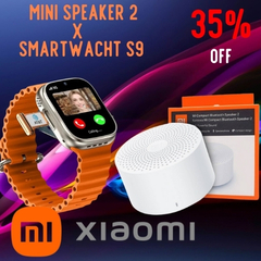 PARLANTE XIAOMI MINI + SMARTWACH S9 7 MALLAS + 35% OFF
