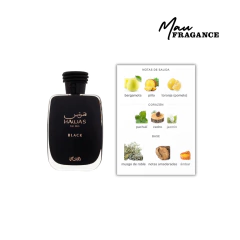 HAWAS FOR HIM BLACK 100 ML - Rasasi - maufragance