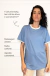 Camiseta Vintage Adulto - Blue Ice