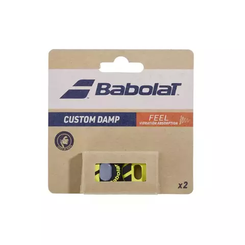 BABOLAT CUSTOM DAMP X2 AMARILLO Y NEGRO - comprar online