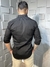 Camisa Tricoline Algodão com Elastano - Preto na internet
