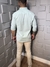 Camisa Oxford em algodão - verde claro - comprar online