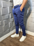 CALÇA ALFAIATARIA - azul bic - comprar online