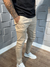 Calça em Linho c/ elastano - Bege na internet
