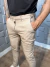 CALÇA ALFAIATARIA - bege mescla - loja online