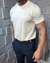 T-SHIRT ALGODÃO EGÍPCIO - bege - Milano Moda Masculina