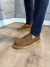 Sapato loafer nobuck Napoli - Terracota - loja online