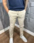 Calça de linho cadarço - Natural - loja online