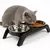 Comedouro e Bebedouro Elevado em Aço Inox para Gatos - Gato Confort Inox - comprar online