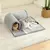 Cama com Túnel Interativo para Gatos - Túnel Fofura Pet