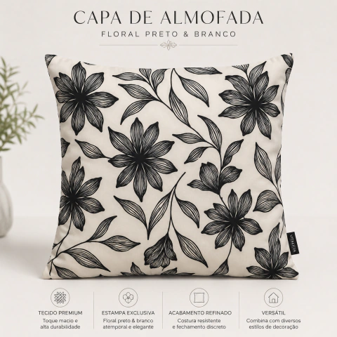Capas de Almofada Velvet 45x45cm, lisas e estampadas na internet