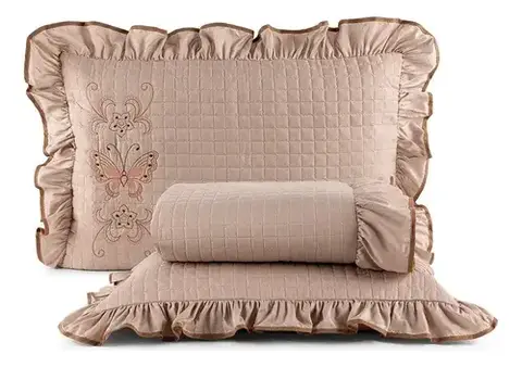 Kit Colcha Queen Bella | 3 Peças | Micropercal | 2,60m x 2,50m | Sulamita