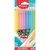 Lápices largos MAPED Color Peps Pastel (x12 colores)