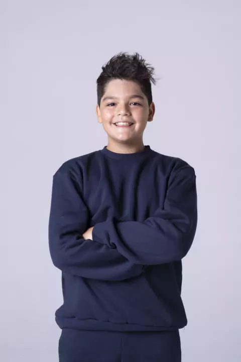 BUZO COLEGIAL PIZARRA