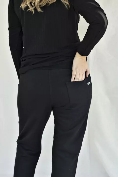 PANTALON DOMINIQUE RECTO DE RÚSTICO