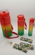 Botellas 3 en 1 con sticker y correa