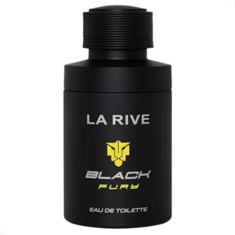 Perfume La Rive Black Fury Eau de Toilette Masculino 75 ml - Água Perfumada