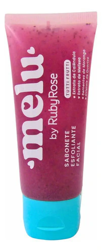 Sabonete Esfoliante Facial Melu by Ruby Rose Tutti Frutti RR44002