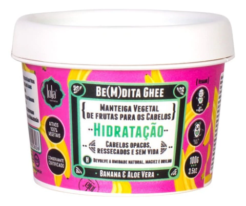 BEMDITA GHEE HIDRATACAO BANANA 100g