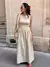 Vestido Midi London Nude - comprar online