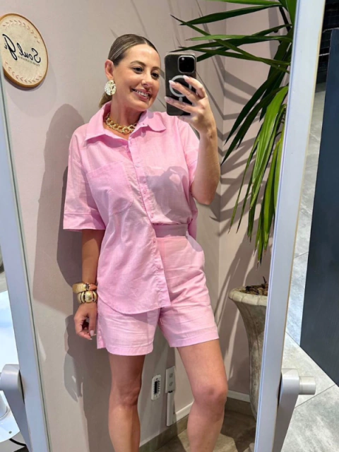 Conjunto Short e Camisa Manga Curta Summer - comprar online