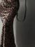 Saia Longa Anita Cetim Animal Print - comprar online