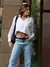 Camisa Cropped Tricoline Nubia - Doiseff | Roupa - Moda Feminina