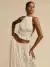 Imagem do Conjunto de Cropped e Saia Longa Chiffon Drapeado Kiara
