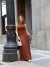 Vestido Longo Detalhe Frisado Marrom Café - comprar online