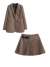 Conjunto Blazer e Saia Xadrex Oversized Adele - comprar online