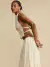 Conjunto de Cropped e Saia Longa Chiffon Drapeado Kiara - Doiseff | Roupa - Moda Feminina
