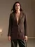 Blazer Feminino de Suede Marselha