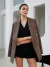 Blazer Feminino Xadrez Ravena - Doiseff | Roupa - Moda Feminina
