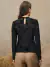 Blusa de Manga Longa Marjorie Detalhe Bordado - loja online